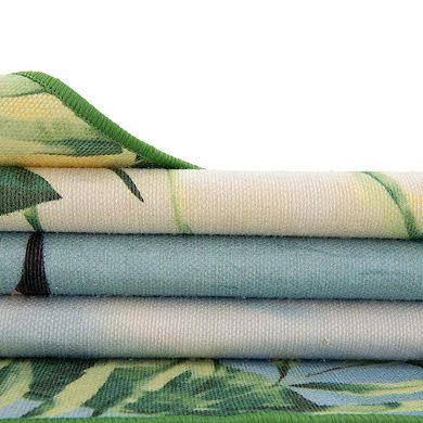 Jill Zarin Dominica Caribbean Outdoor Throw Rug