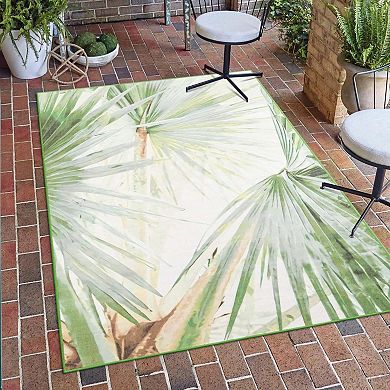 Jill Zarin Cuba Caribbean Outdoor Throw Rug