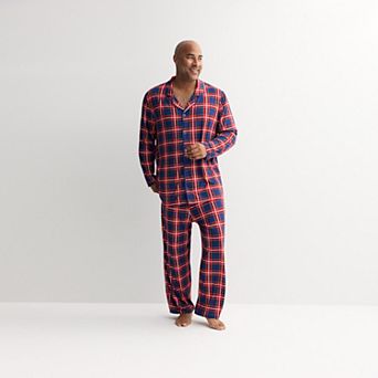 Big & Tall Jammies For Your Families® Tolli Tartan Plaid Pajama Top & Pajama Bottoms Set
