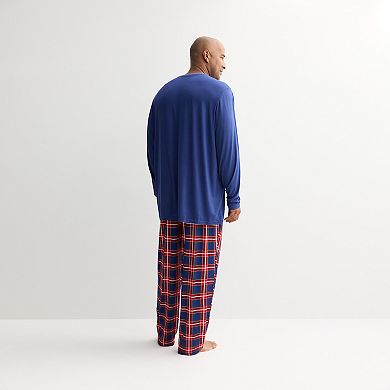 Big & Tall Jammies For Your Families® Tolli Tartan Plaid Pajama Top & Pajama Bottoms Set
