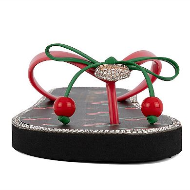 Juicy Couture Slurpy Women's Flip Flops