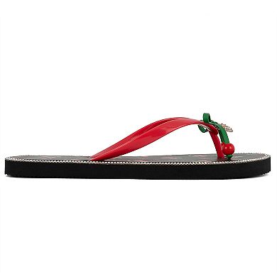 Juicy Couture Slurpy Women's Flip Flops