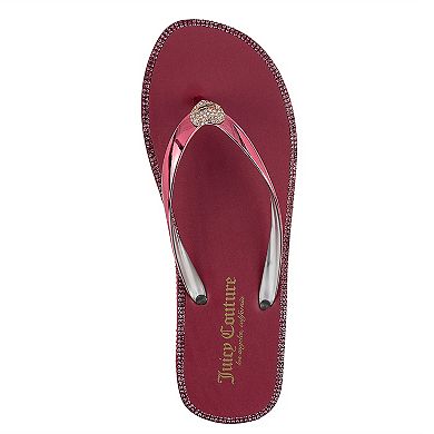 Juicy Couture Selfless Women's Thong Flip-Flop Sandals