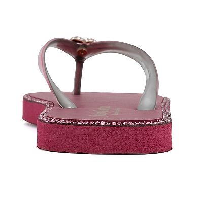 Juicy Couture Selfless Women's Thong Flip-Flop Sandals