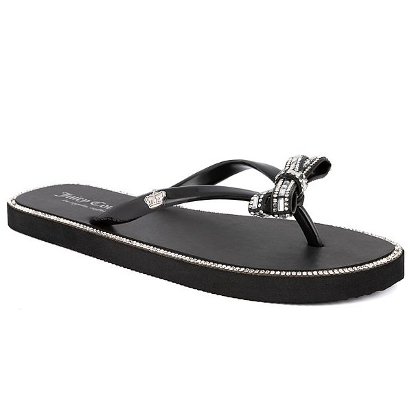 juicy！ Juicy Couture Sierra Women's Toe Flip Flops
