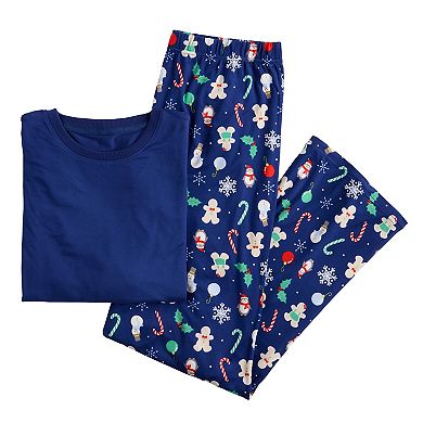 Jammies For Your Families® Holiday Jumble Pajama Top & Pajama Bottoms Set