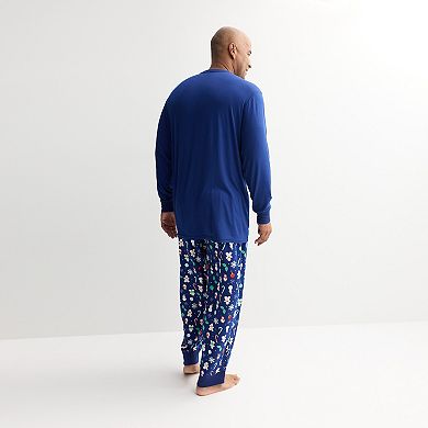 Jammies For Your Families® Holiday Jumble Pajama Top & Pajama Bottoms Set