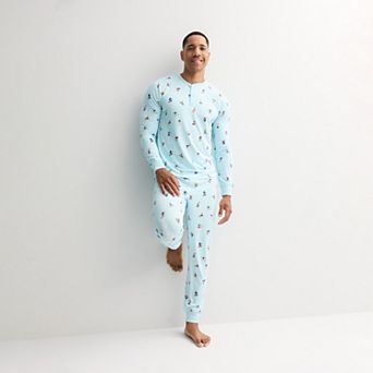Big & Tall Jammies For Your Families® Hit the Slopes Pajama Top & Pajama Bottoms Set