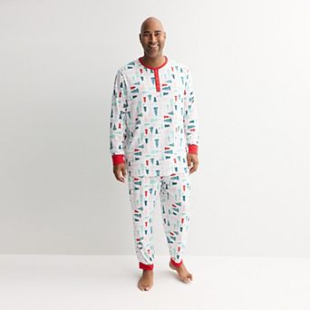 Big & Tall Jammies For Your Families® Christmas Tree Farm Pajama Top & Pajama Bottoms Set