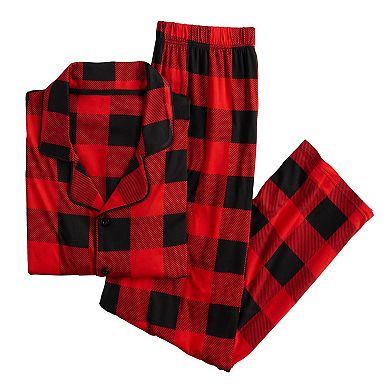 Men's Jammies For Your Families® Buffalo Check Pajama Top & Pajama Bottoms Set