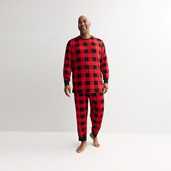 Big & Tall Jammies For Your Families® Buffalo Check Pajama Top & Pajama Bottoms Set