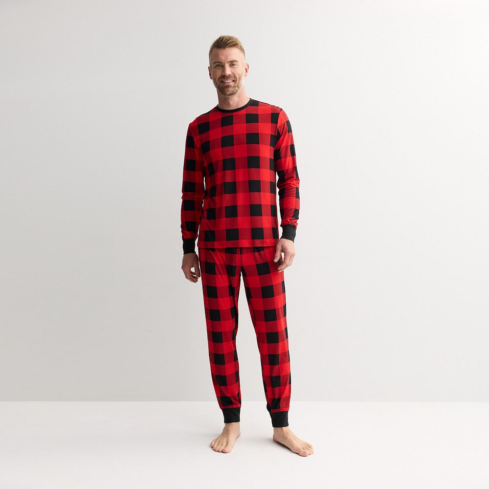 Men's Jammies For Your Families® Buffalo Check Pajama Top & Pajama ...
