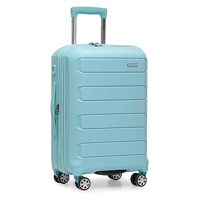 Traveler's Choice Pagosa Hardshell Expandable Spinner Luggage