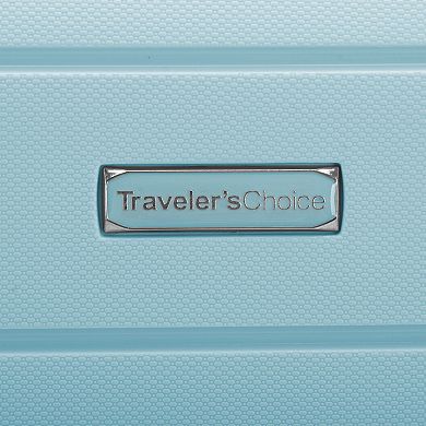 Traveler's Choice Pagosa Hardshell Expandable Spinner Luggage