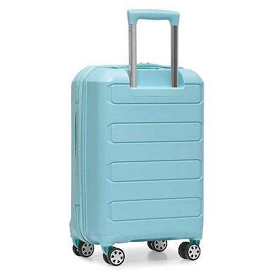Traveler's Choice Pagosa Hardshell Expandable Spinner Luggage