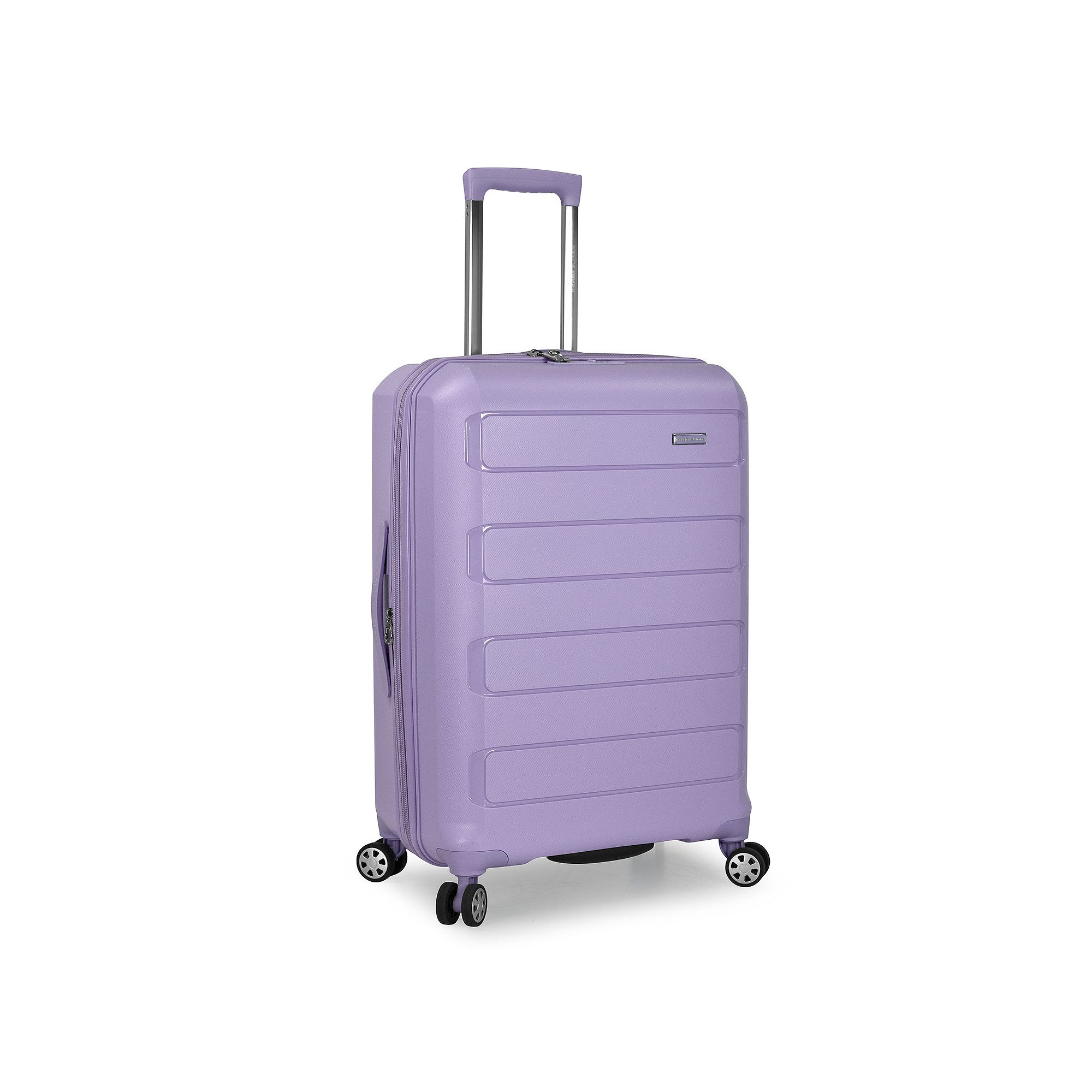 Travelers Choice Pagosa Hardshell Expandable Spinner Luggage, Purple