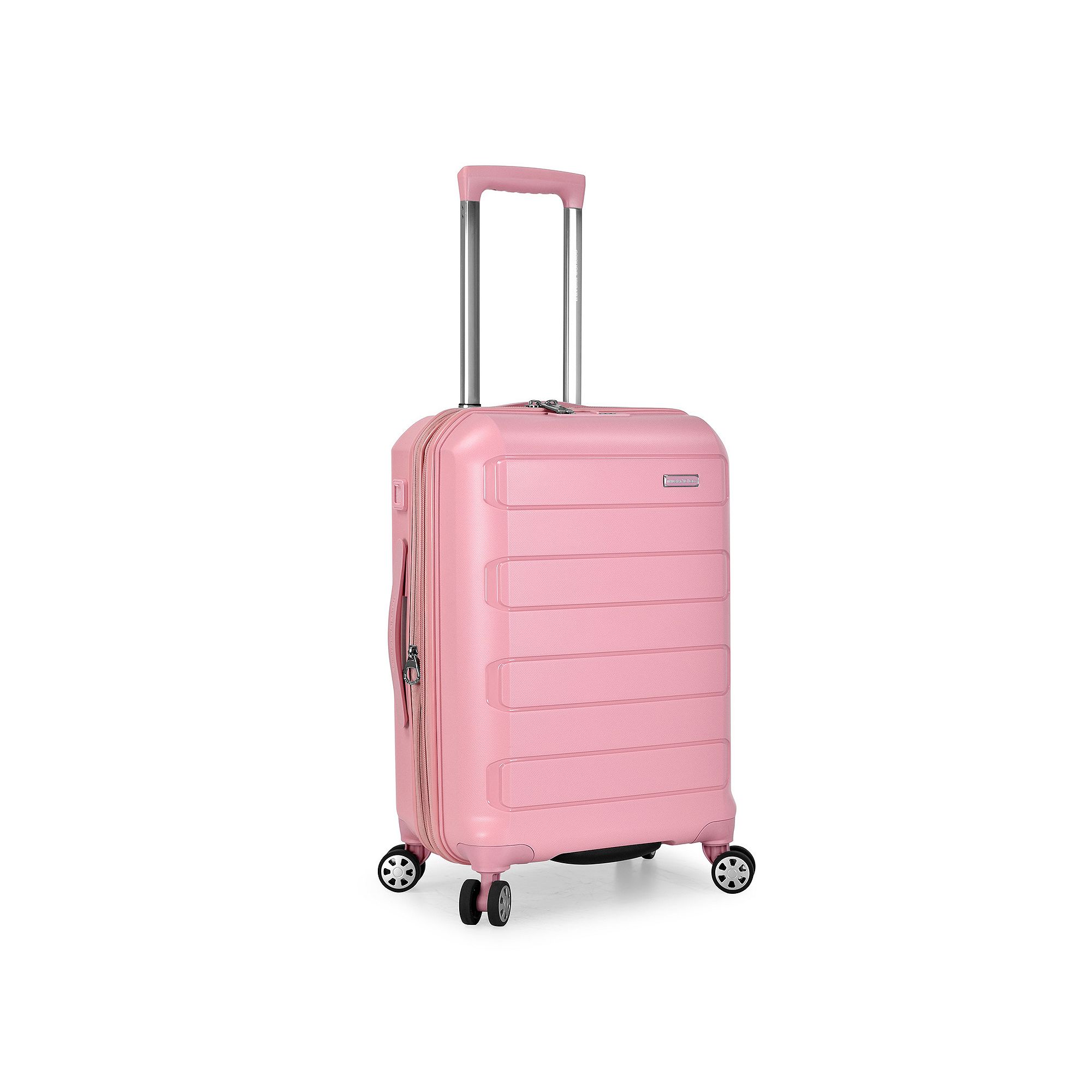 Travelers Choice Pagosa Hardshell Expandable Spinner Luggage, Pink