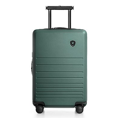 Traveler's Choice Markham 22-Inch Carry-on Polycarbonate Expandable Luggage with USB Port