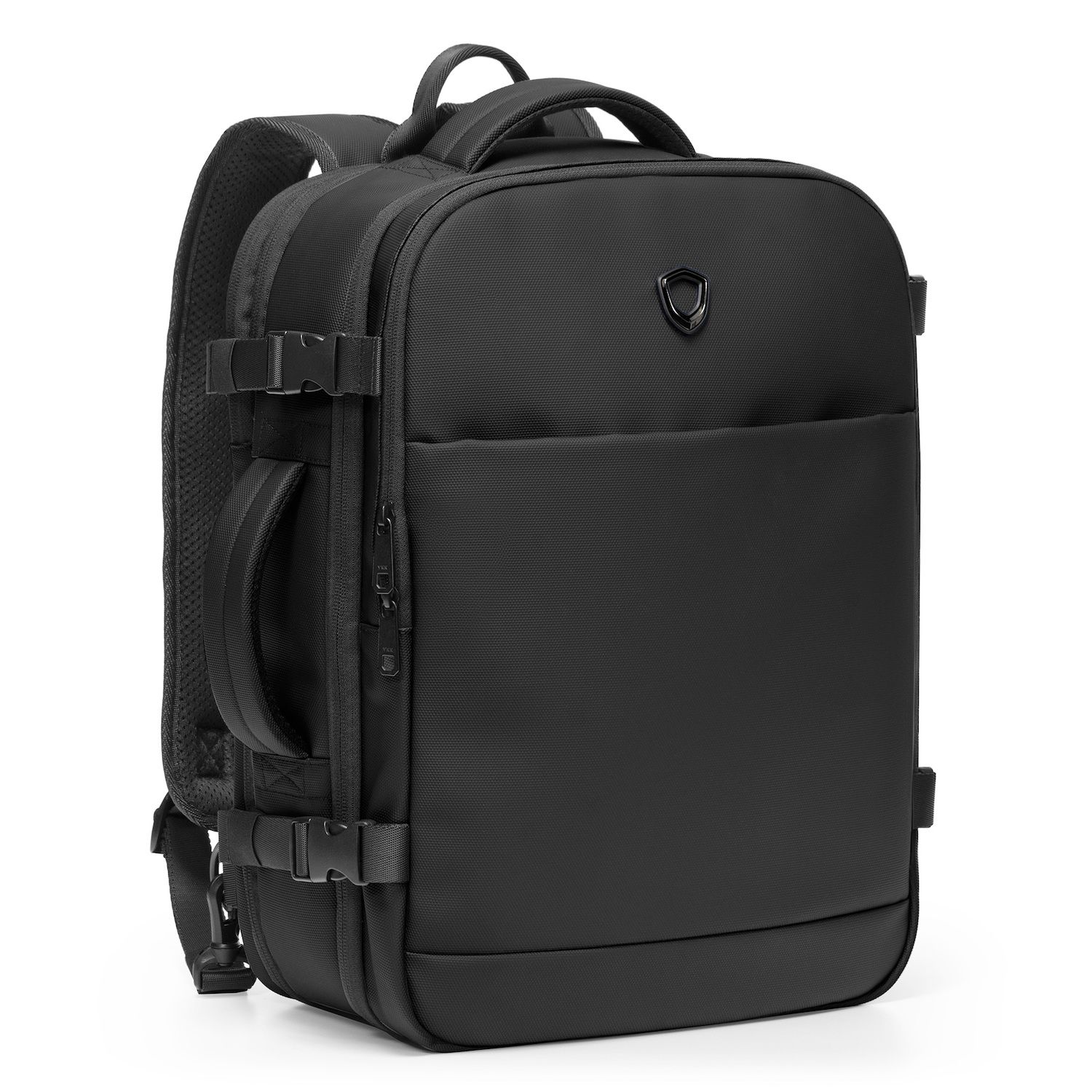 Traveler's Choice Markham Expandable Travel Backpack - Black