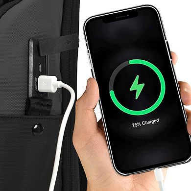 Traveler's Choice Breenon 19-in. Travel Laptop Backpack with USB Port