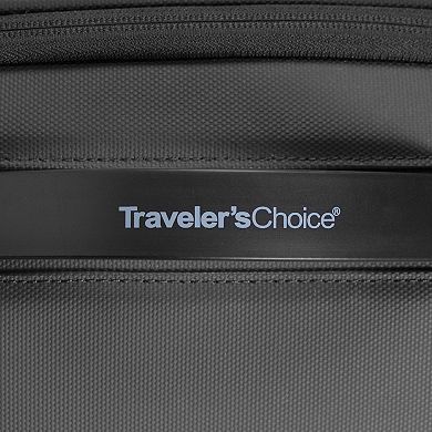 Traveler's Choice Breenon 19-in. Travel Laptop Backpack with USB Port