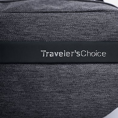 Traveler's Choice Sling Bag 3L RFID Blocking Carry-On Travel Accessory