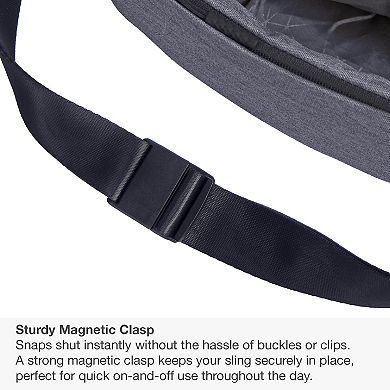 Traveler's Choice Sling Bag 3L RFID Blocking Carry-On Travel Accessory