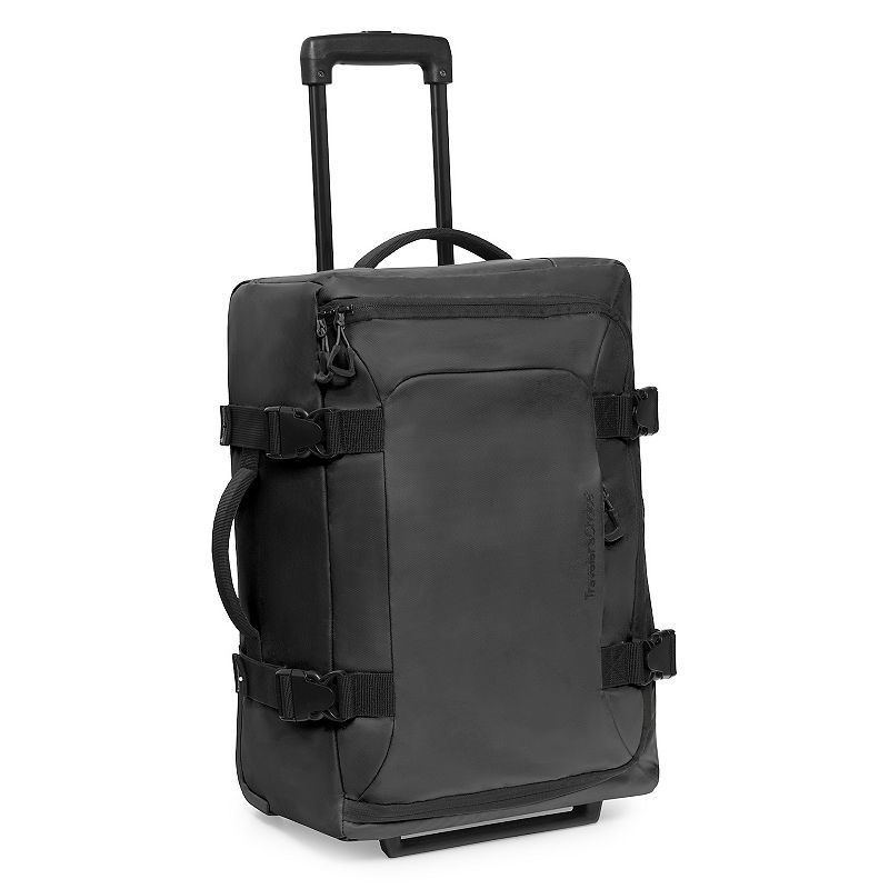 Traveler's Choice Wendy Hill Travel 21-in. Carry-On Softside Upright Wheeled Duffel Bag, Black