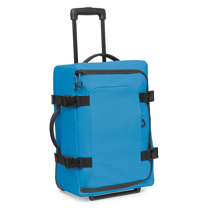 Traveler's Choice Wendy Hill Travel 21-in. Carry-On Softside Upright Wheeled Duffel Bag, Blue