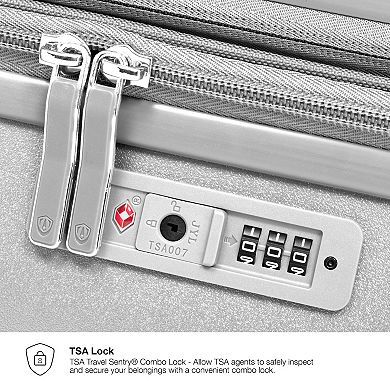 Traveler's Choice Elm Expandable Spinner Luggage