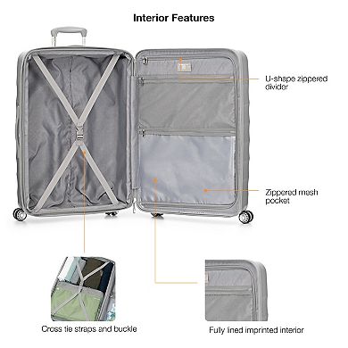 Traveler's Choice Elm Expandable Spinner Luggage