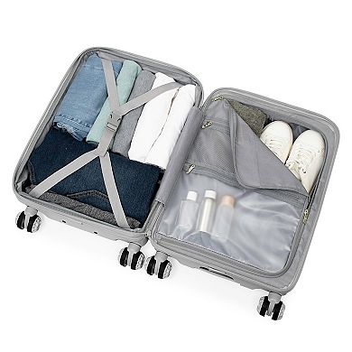 Traveler's Choice Elm Expandable Spinner Luggage