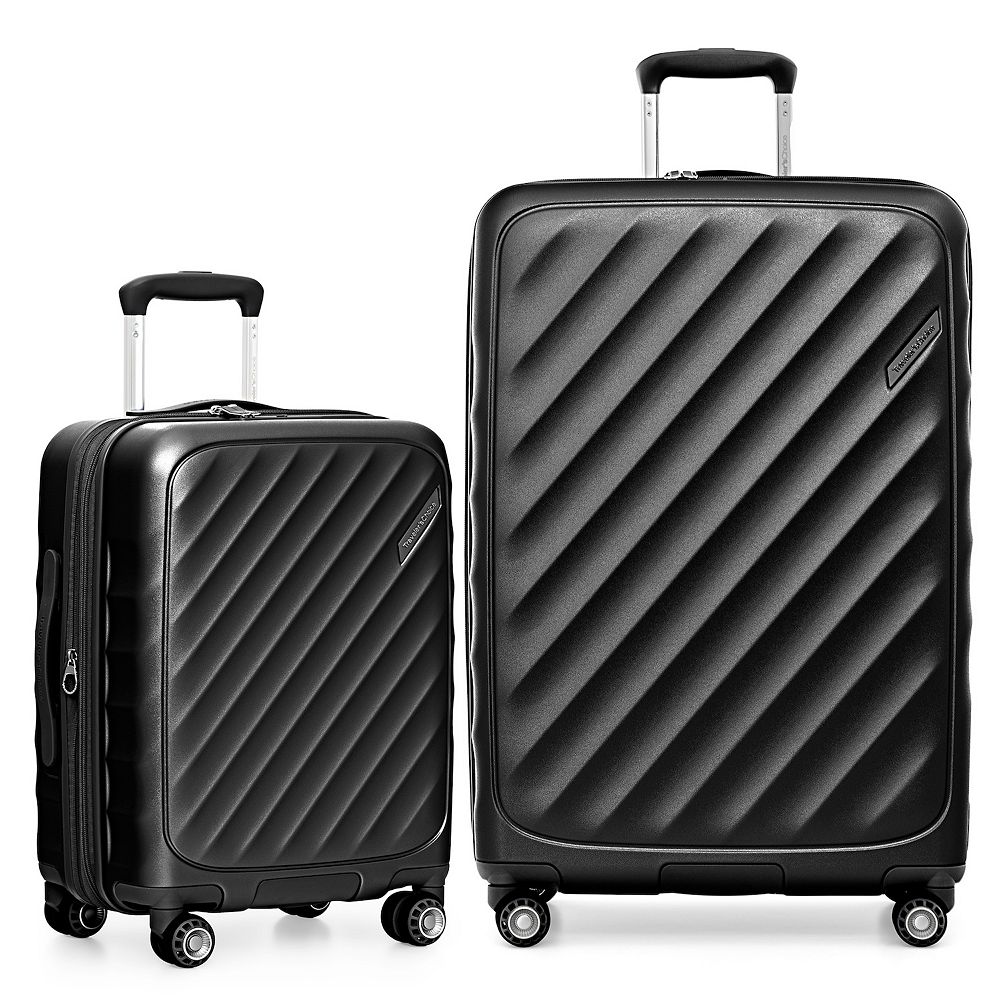 Traveler's Choice Elm 2-pc. Expandable Spinner Luggage Set - Navy