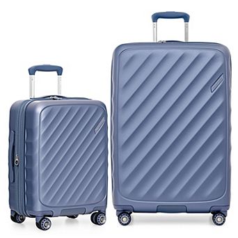 Traveler's Choice Elm 2 pc Expandable Spinner Luggage Set