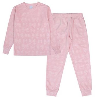 Girls 4-16 Jellifish 2 pc Long Sleeve Pajama Top & Pajama Bottoms Set