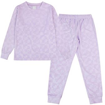 Girls 4-16 Jellifish 2 pc Long Sleeve Pajama Top & Pajama Bottoms Set
