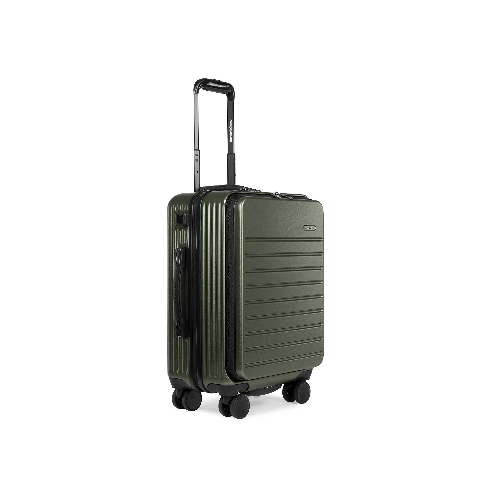 Travelers Choice Mykel 22-in. Carry-On Front Pocket Hardside Spinner Lugga