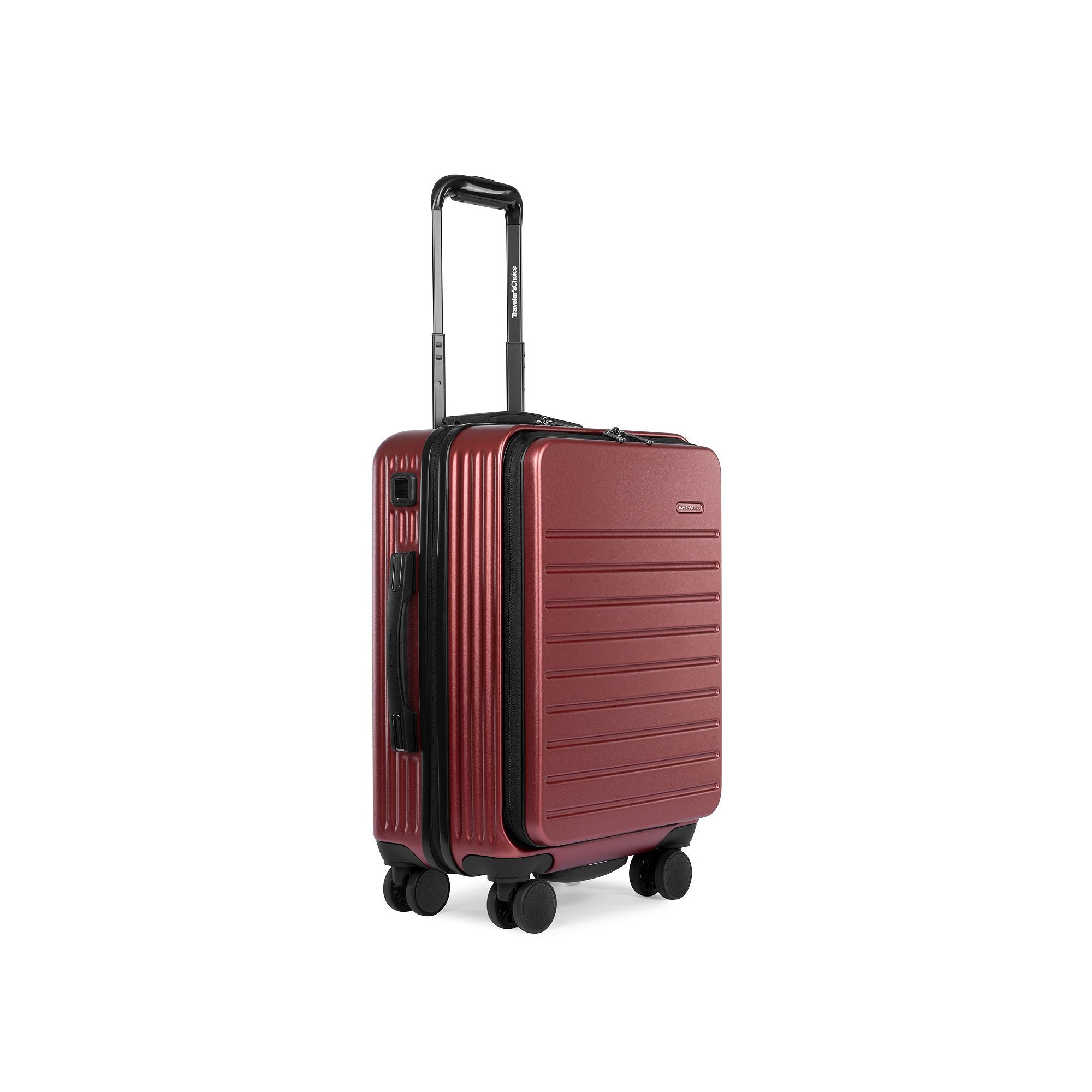 Travelers Choice Mykel 22-in. Carry-On Front Pocket Hardside Spinner Lugga