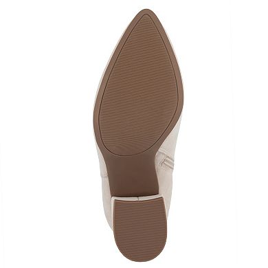 sugar Evvie Block Heel Closed Toe Women's Dress Booties