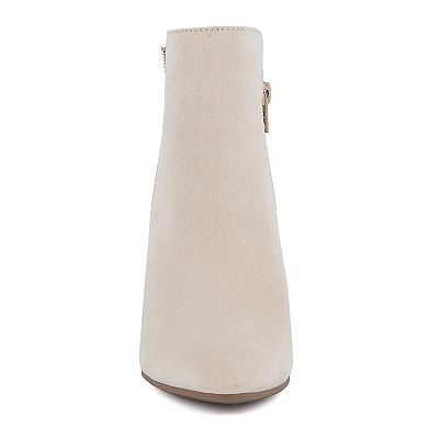 sugar Evvie Block Heel Closed Toe Women's Dress Booties