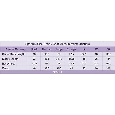 Sportoli Women Quilted Long Winter Coat Faux Fur Trim Plush Lined Hood Puffer Jackets