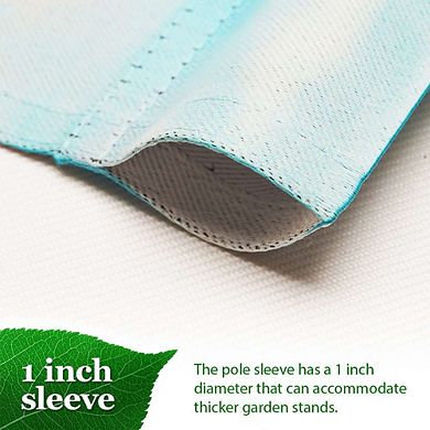 G128 12x18IN America My Home My Heart Garden Flag Double Sided Independence Day Garden Decoration