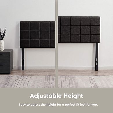 Nestl Square Tufted Fabric Headboard