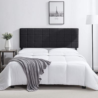 Nestl Square Tufted Fabric Headboard
