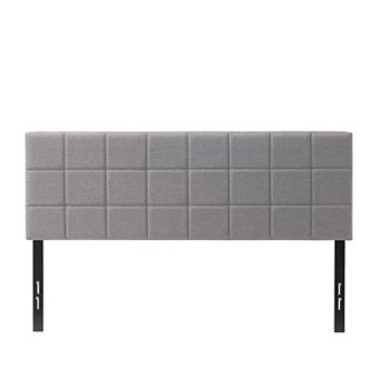 Nestl Square Tufted Fabric Headboard