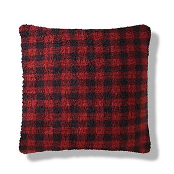 Cuddl Duds® Plaid High Pile Chenille Throw Pillow