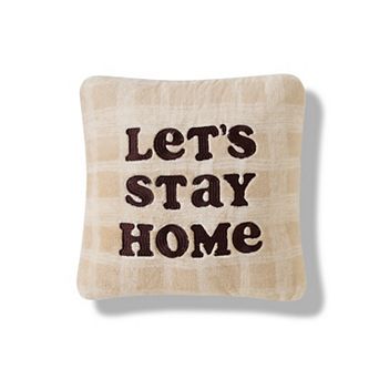 Cuddl Duds® Let's Stay Home Faux Shearling Throw Pillow
