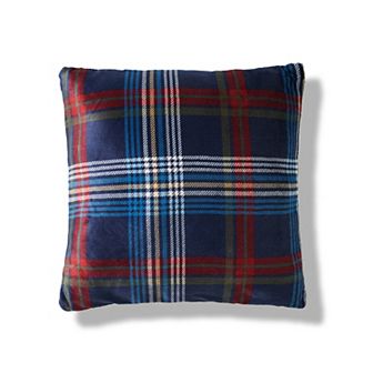 Cuddl Duds® Plaid Print Plush Throw Pillow