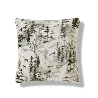 Cuddl Duds® Watercolor Forest Plush Throw Pillow