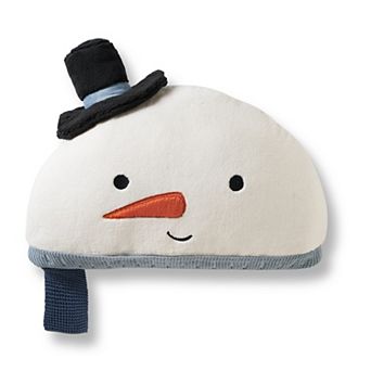 Cuddl Duds® Faux Shearling Snowman Slice Throw Pillow